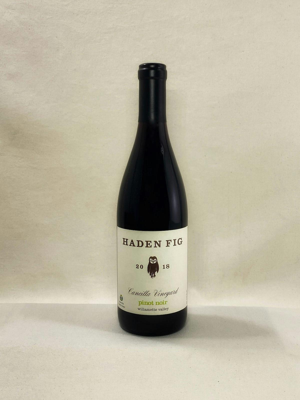 Haden Fig, Willamette Valley Pinot Noir 'Cancilla Vineyard 2018 750ml